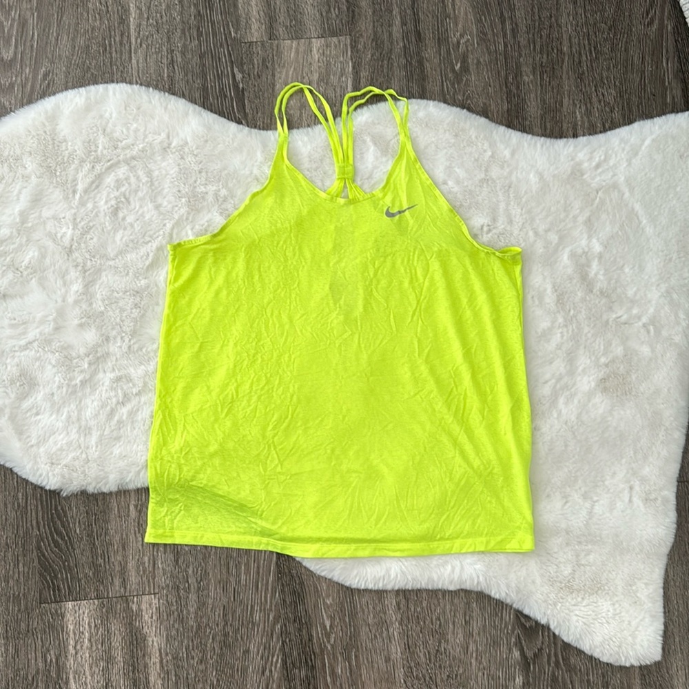 Lightweight Nike Razorback Dri fit tank top